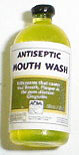 Dollhouse Miniature Antiseptic Mouth Wash-Yellow Bottle